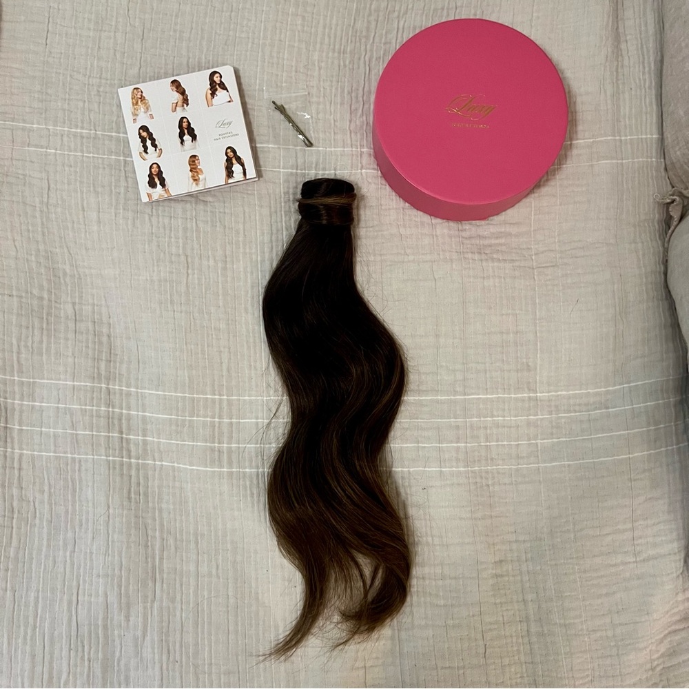Luxy 16" Mocha Brown Ponytail Extension (100g)